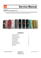 JBL Flip 5 - service manual 